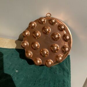 Vintage Copper Baking Mold